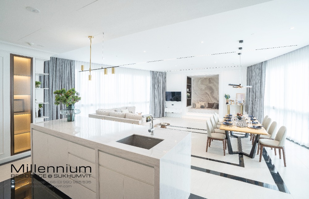 For RentCondoSukhumvit, Asoke, Thonglor : 4 Bedroom Penthouse At Millennium Residence Asok City View For Rent