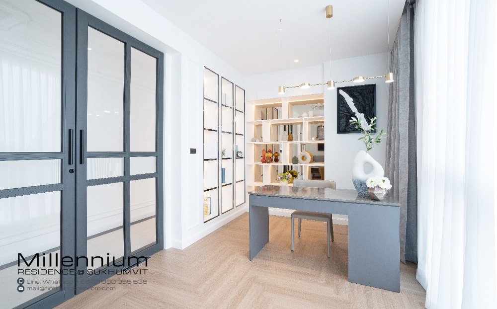 For RentCondoSukhumvit, Asoke, Thonglor : 4 Bedroom Penthouse At Millennium Residence Asok City View For Rent