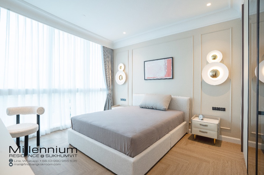 For RentCondoSukhumvit, Asoke, Thonglor : 4 Bedroom Penthouse At Millennium Residence Asok City View For Rent