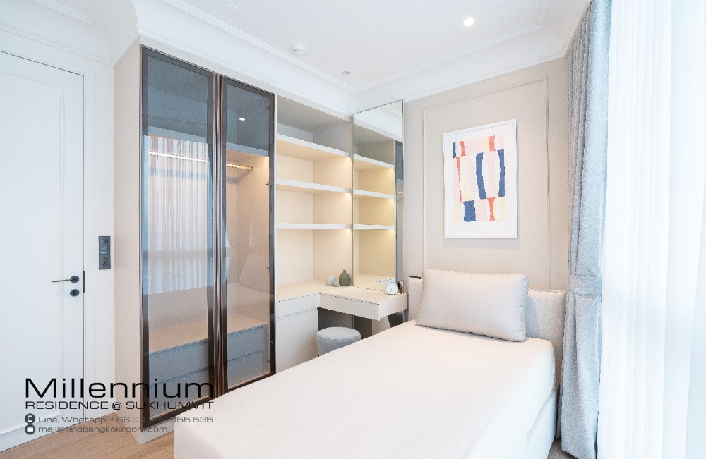 For RentCondoSukhumvit, Asoke, Thonglor : 4 Bedroom Penthouse At Millennium Residence Asok City View For Rent