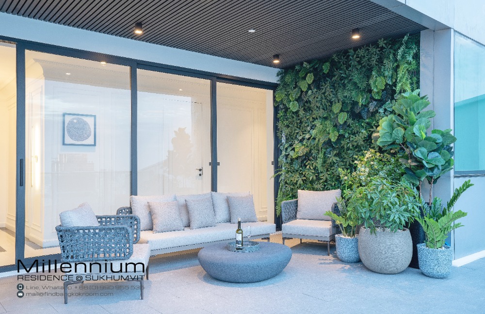 For RentCondoSukhumvit, Asoke, Thonglor : 4 Bedroom Penthouse At Millennium Residence Asok City View For Rent