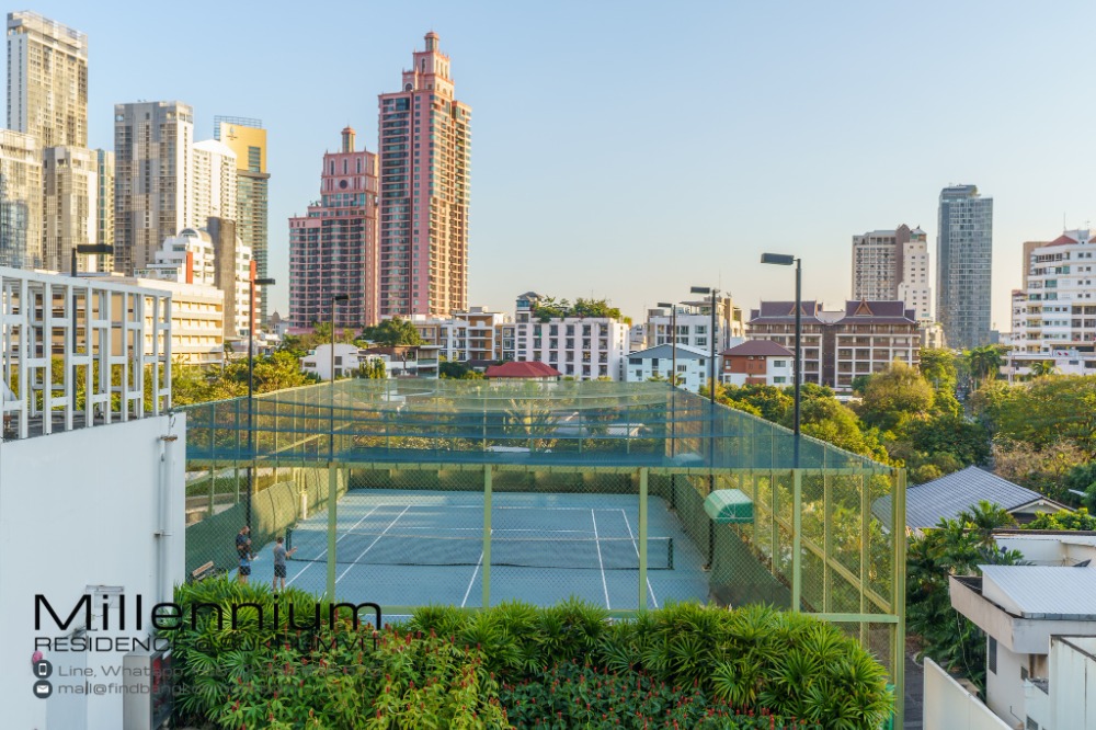 For RentCondoSukhumvit, Asoke, Thonglor : 4 Bedroom Penthouse At Millennium Residence Asok City View For Rent