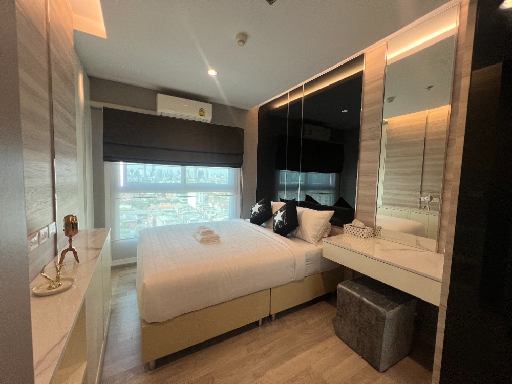 ให้เช่าคอนโดพระราม 9 เพชรบุรีตัดใหม่ RCA : ให้เช่า Plum Condo Ramkamhaeng Station 1นอน 1น้ำ ใกล้ Airport Link รามคำแหง เดินทางสะดวก ตกแต่งครบพร้อมเข้าอยู่
