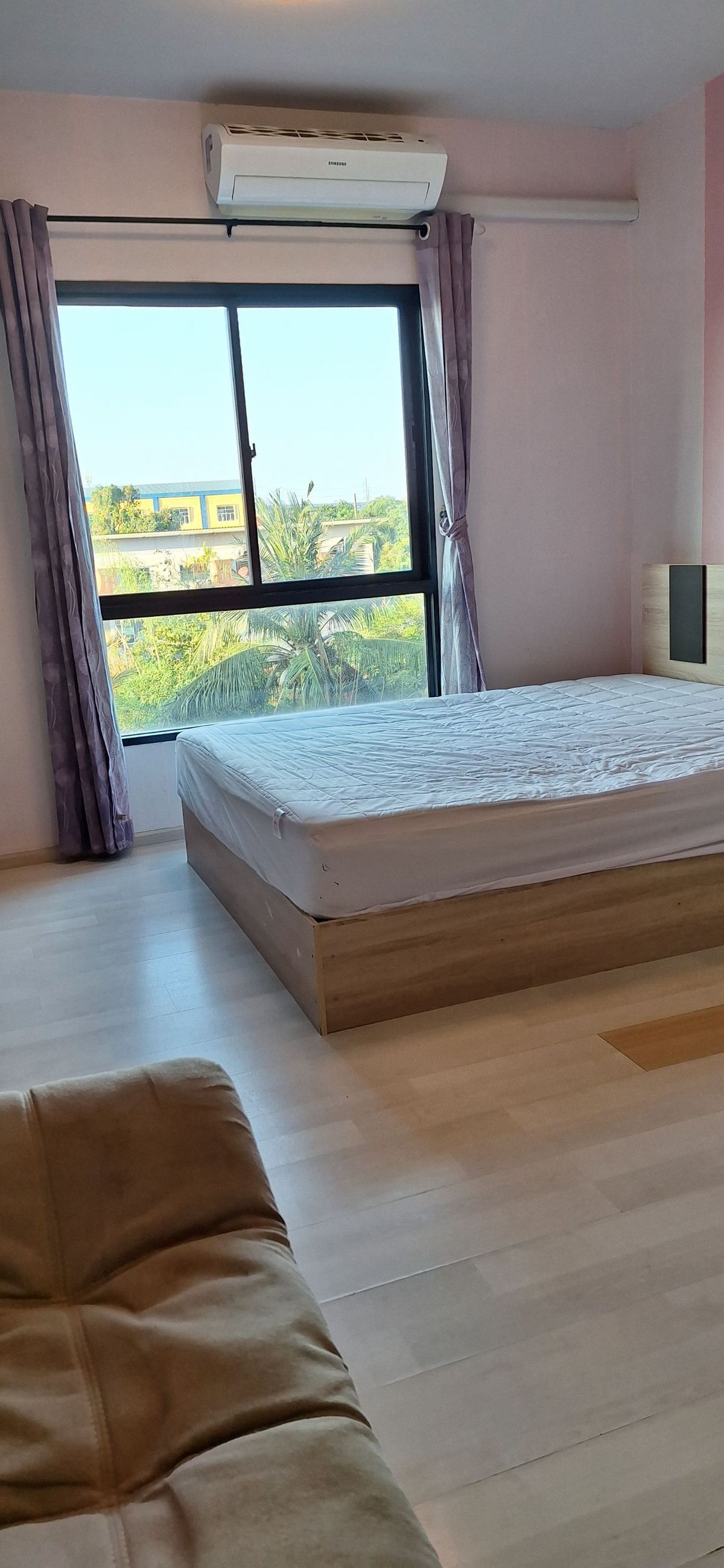 ให้เช่าคอนโดพระราม 2 บางขุนเทียน : (ว่าง 18 เมษา) ยูนิโอ พระราม2 ท่าข้าม 🌻 มีเครื่องซักผ้า ทีวี ตู้เย็น เครื่องทำน้ำอุ่น ไมโครเวฟ วิวสวน