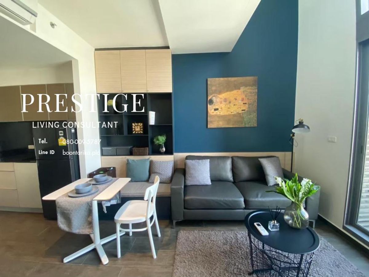 ให้เช่าคอนโดสุขุมวิท อโศก ทองหล่อ : 📌For RENT เช่า | The Lofts Ekkamai - 1BR Duplex (47 sqm) 30,000 THB
