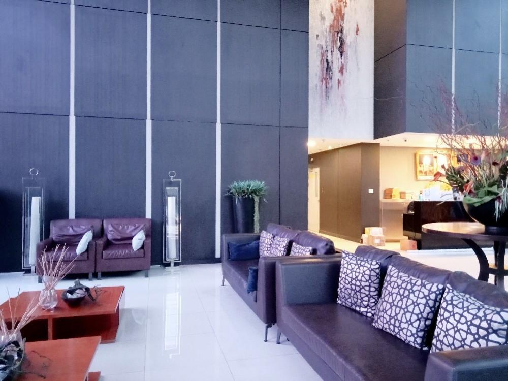 ขายคอนโดพระราม 9 เพชรบุรีตัดใหม่ RCA : Condolette Midst Rama9 For Sale 21.99 sq m., 9th floor, beautiful, luxurious, with furniture, balcony, unblock view