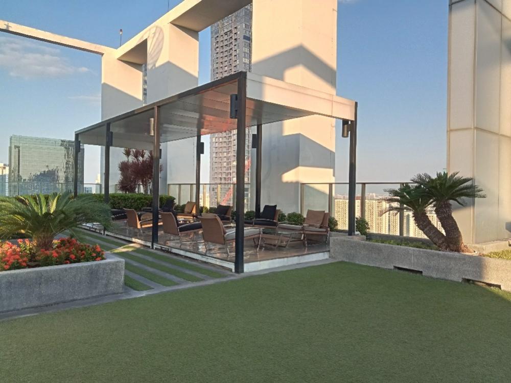 ขายคอนโดพระราม 9 เพชรบุรีตัดใหม่ RCA : Condolette Midst Rama9 For Sale 21.99 sq m., 9th floor, beautiful, luxurious, with furniture, balcony, unblock view