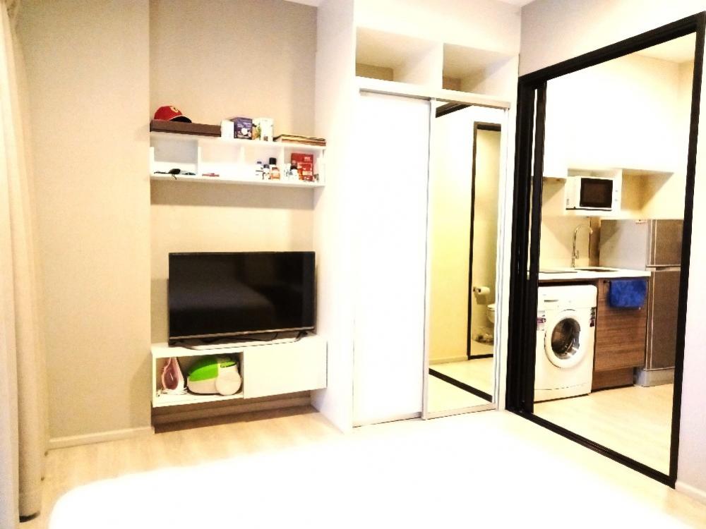 ขายคอนโดพระราม 9 เพชรบุรีตัดใหม่ RCA : Condolette Midst Rama9 For Sale 21.99 sq m., 9th floor, beautiful, luxurious, with furniture, balcony, unblock view