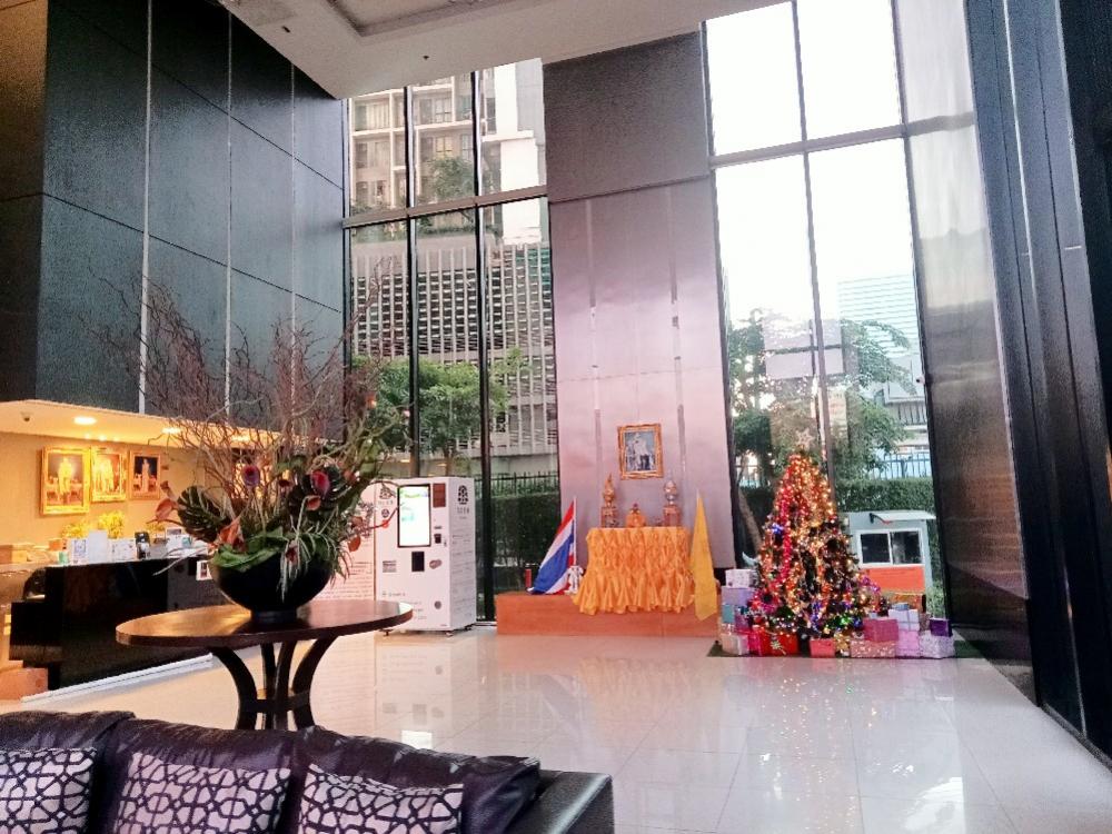 ขายคอนโดพระราม 9 เพชรบุรีตัดใหม่ RCA : Condolette Midst Rama9 For Sale 21.99 sq m., 9th floor, beautiful, luxurious, with furniture, balcony, unblock view