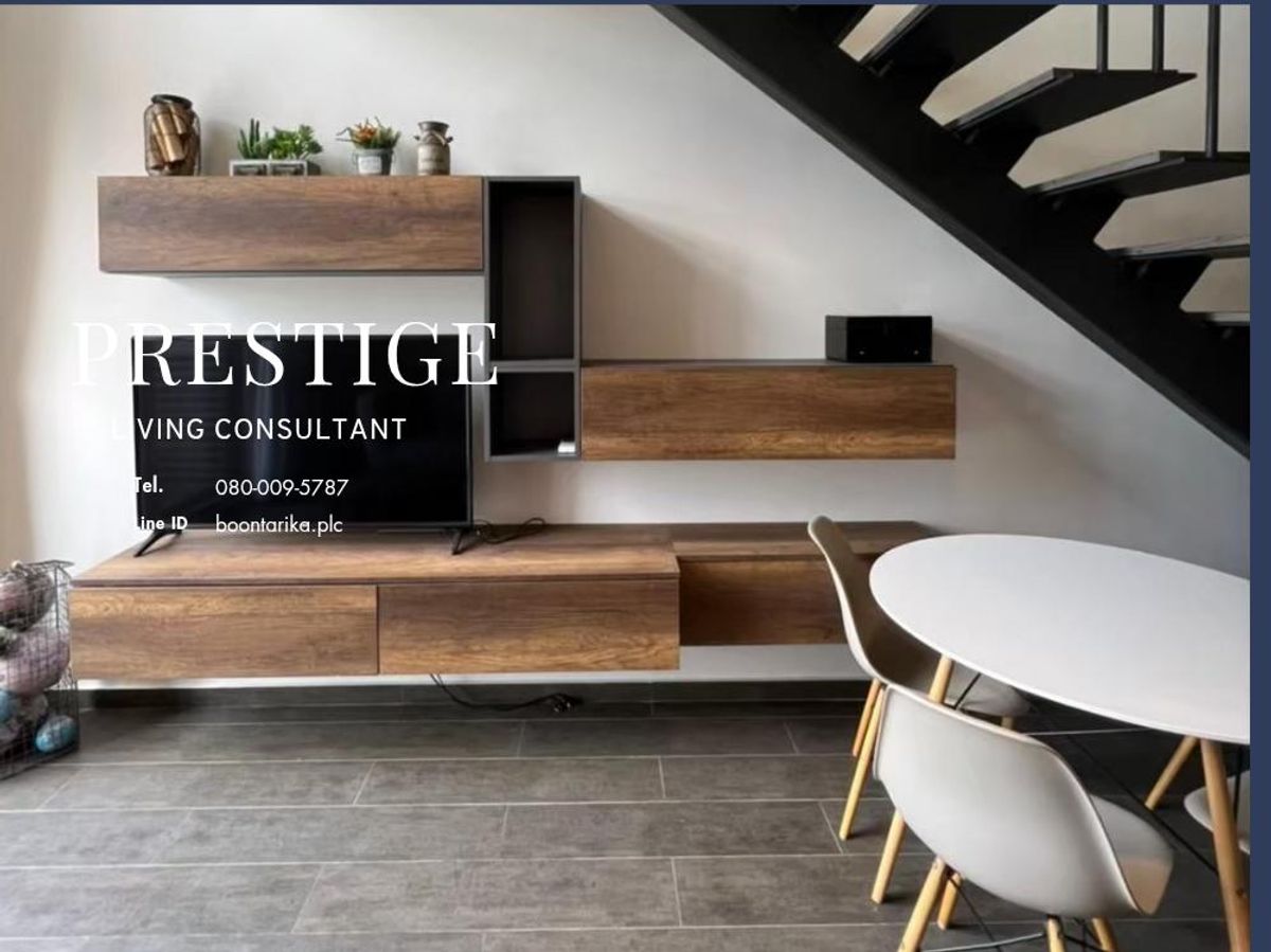 ให้เช่าคอนโดสุขุมวิท อโศก ทองหล่อ : 📌For RENT เช่า | The Lofts Ekkamai - 1BR Duplex (46 sqm) 40,000 THB