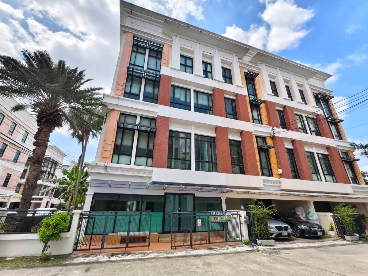 ให้เช่าโฮมออฟฟิศบางนา แบริ่ง ลาซาล : เช่า Home Office 4 ชั้น บางนา กม.2 กลางกรุงออฟฟิศ พาร์ค