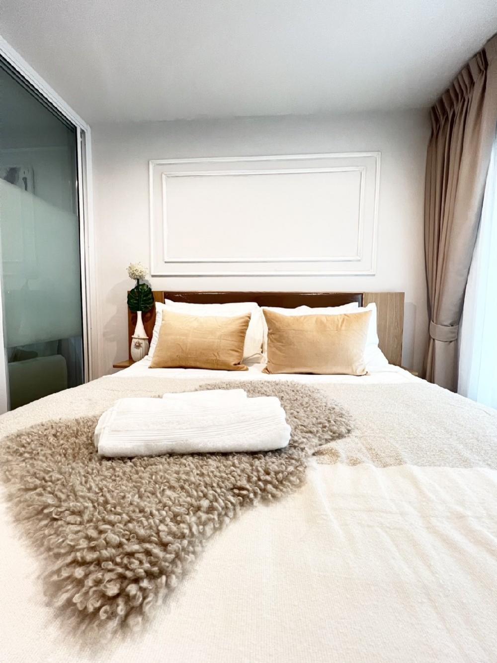 For SaleCondoBang Sue, Wong Sawang, Tao Pun : Condo Regent Home Bang Son Phase 27, beautiful room, beautiful, not fake, fully furnished, new furniture, clean, ready to move in 🚅 Very good location, next to MRT Bang Son, purple line, golf cart service in front of the project, expanded parking area📍 Lo