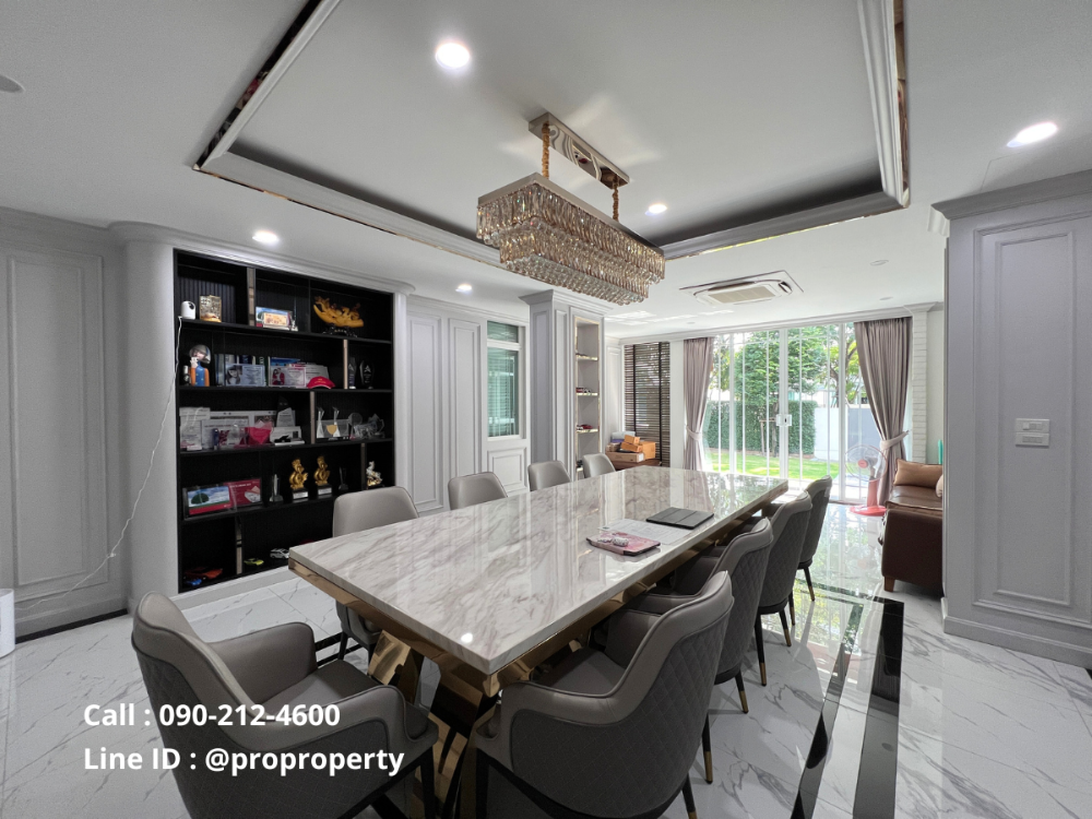 For SaleHouseEakachai, Bang Bon : The best location in the project Mantana Wongwaen-Bangbon Parking for 6 cars, very new condition, premium built-ins throughout, ready to move in.