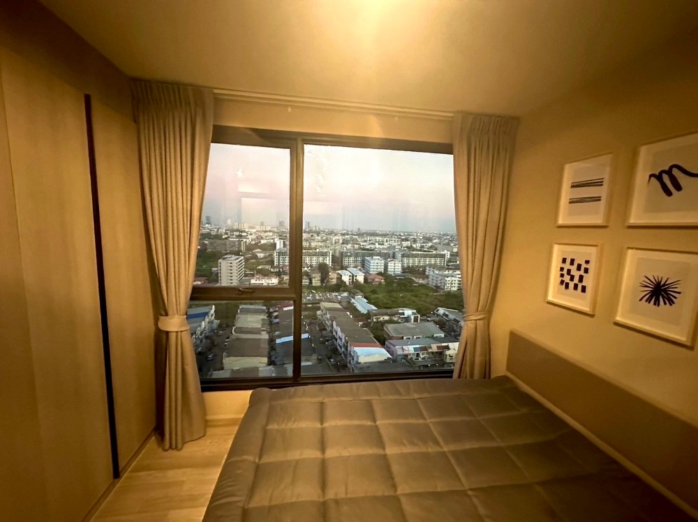 For RentCondoBangna, Bearing, Lasalle : 🩷🌈For rent🌷🧸Ideo mobi sukhumvit eastpoint🌷🧸 Size 27 sq m, studio room, clear room divider, 1 bathroom, 16th floor, Building B, building view 🪧x