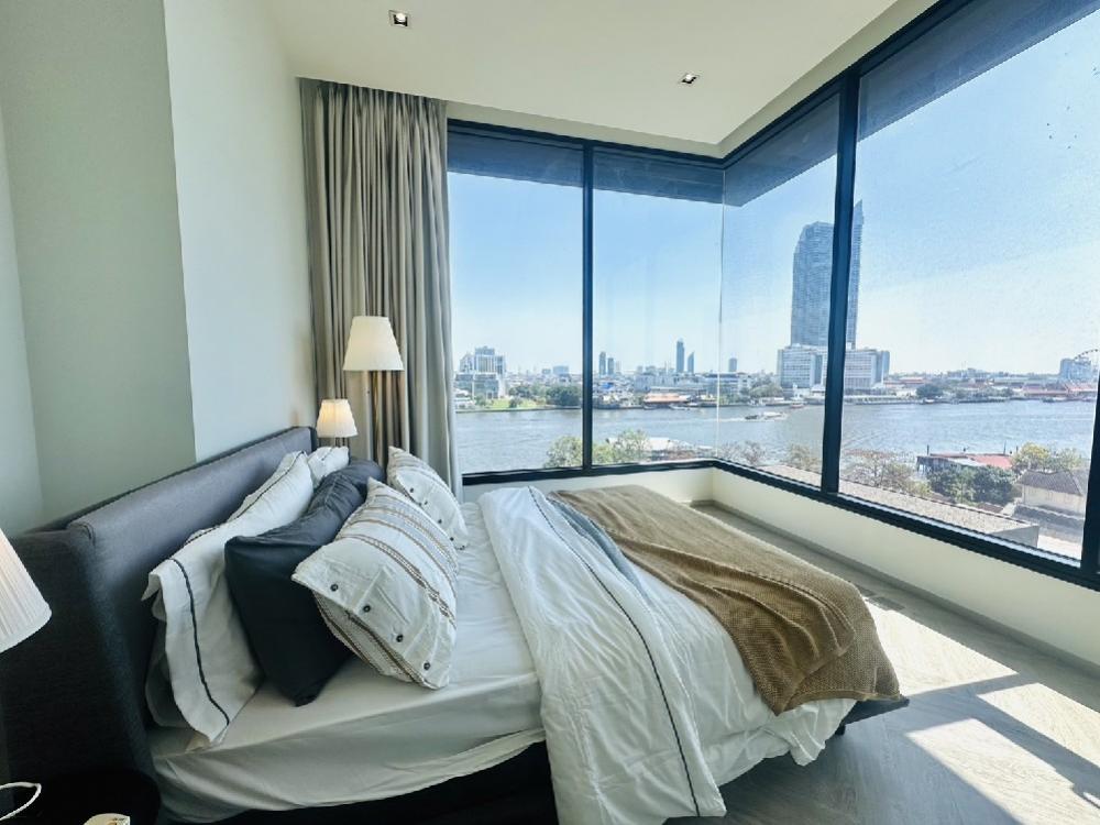 For RentCondoWongwianyai, Charoennakor : ✨Ready for rent✨ Chapter Charoen Nakhon, 2 bedrooms, private elevator, fully furnished, electricity, Ready to move in.