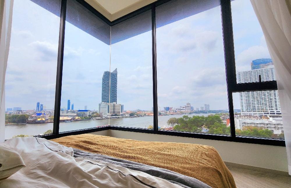 For RentCondoWongwianyai, Charoennakor : ✨Ready for rent✨ Chapter Charoen Nakhon, 2 bedrooms, private elevator, fully furnished, electricity, Ready to move in.