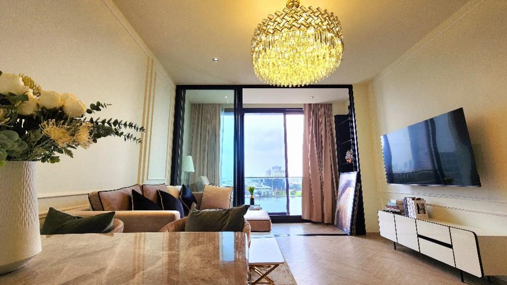 For RentCondoWongwianyai, Charoennakor : ✨Ready for rent✨ Chapter Charoen Nakhon, 2 bedrooms, private elevator, fully furnished, electricity, Ready to move in.