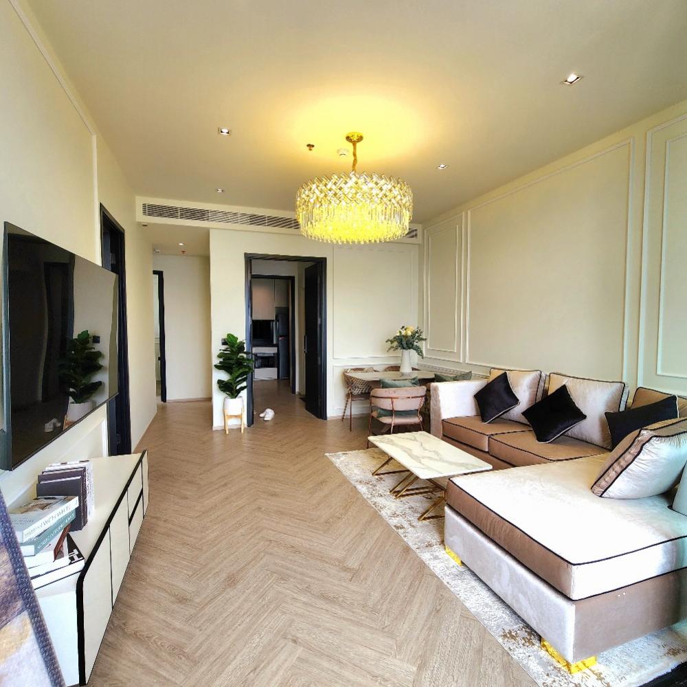 For RentCondoWongwianyai, Charoennakor : ✨Ready for rent✨ Chapter Charoen Nakhon, 2 bedrooms, private elevator, fully furnished, electricity, Ready to move in.