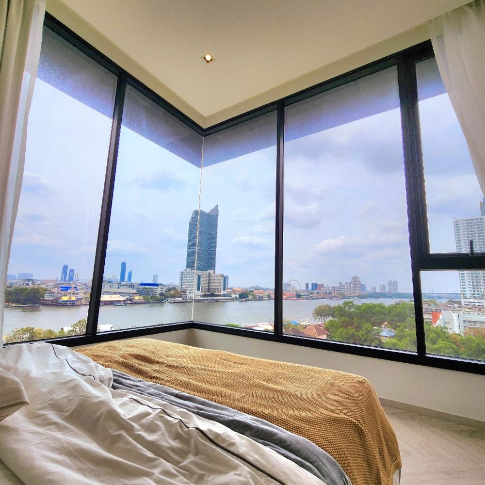 For RentCondoWongwianyai, Charoennakor : ✨Ready for rent✨ Chapter Charoen Nakhon, 2 bedrooms, private elevator, fully furnished, electricity, Ready to move in.