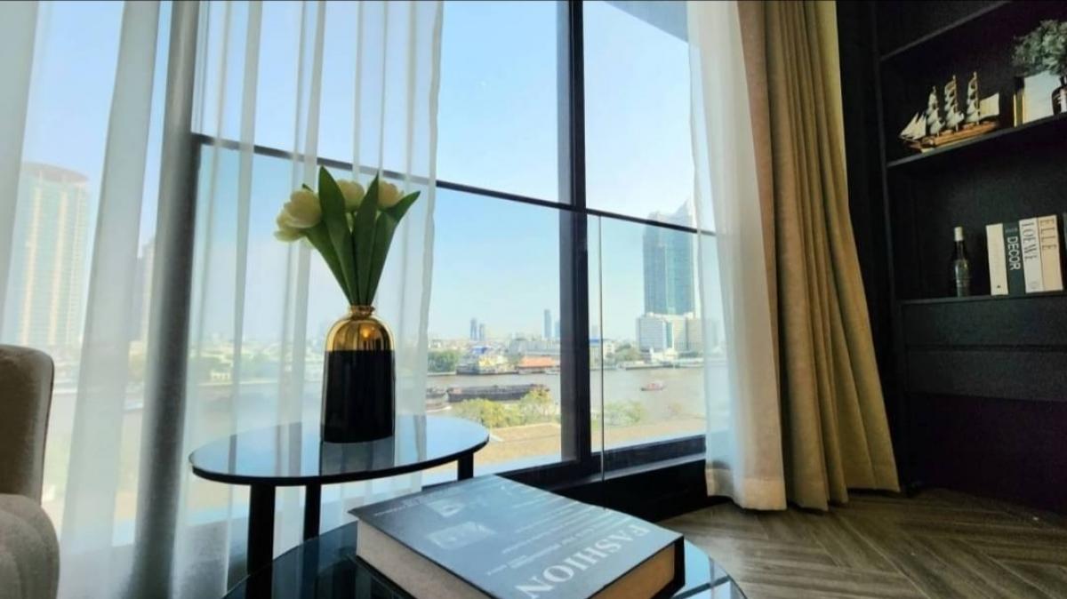 For RentCondoWongwianyai, Charoennakor : ✨Ready for rent✨ Chapter Charoen Nakhon, 2 bedrooms, private elevator, fully furnished, electricity, Ready to move in.