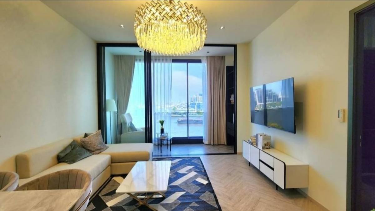 For RentCondoWongwianyai, Charoennakor : ✨Ready for rent✨ Chapter Charoen Nakhon, 2 bedrooms, private elevator, fully furnished, electricity, Ready to move in.