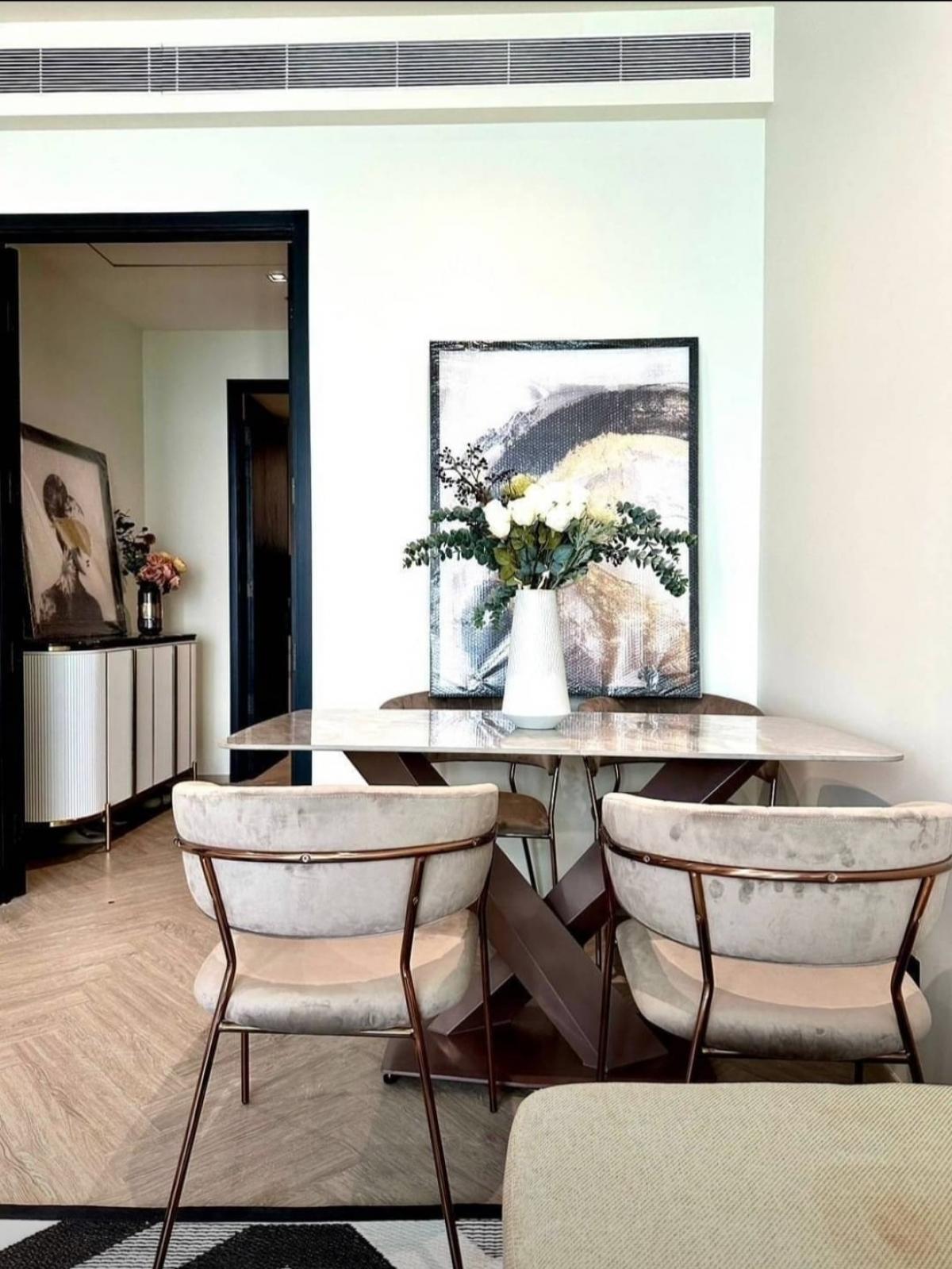 For RentCondoWongwianyai, Charoennakor : ✨Ready for rent✨ Chapter Charoen Nakhon, 2 bedrooms, private elevator, fully furnished, electricity, Ready to move in.