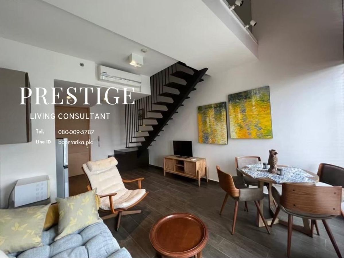 For RentCondoSukhumvit, Asoke, Thonglor : 📌For RENT | The Lofts Ekkamai - 1BR Duplex (46.47sqm) 30,000 THB
