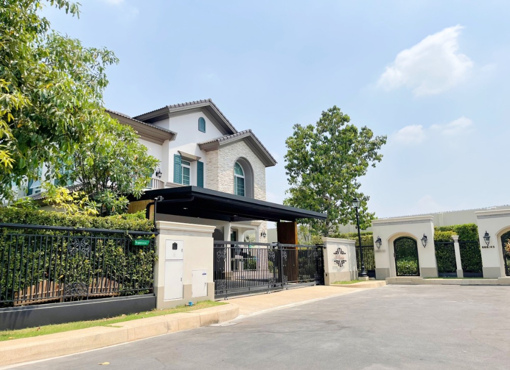 ขายบ้านวิภาวดี ดอนเมือง หลักสี่ : ขาย บ้านเดี่ยว นันทวัน รามอินทรา-พหลโยธิน 50 4 นอน 4 น้ำ 108 ตร.วา หลังมุม สวยหรู เฟอร์นิเจอร์ครบ