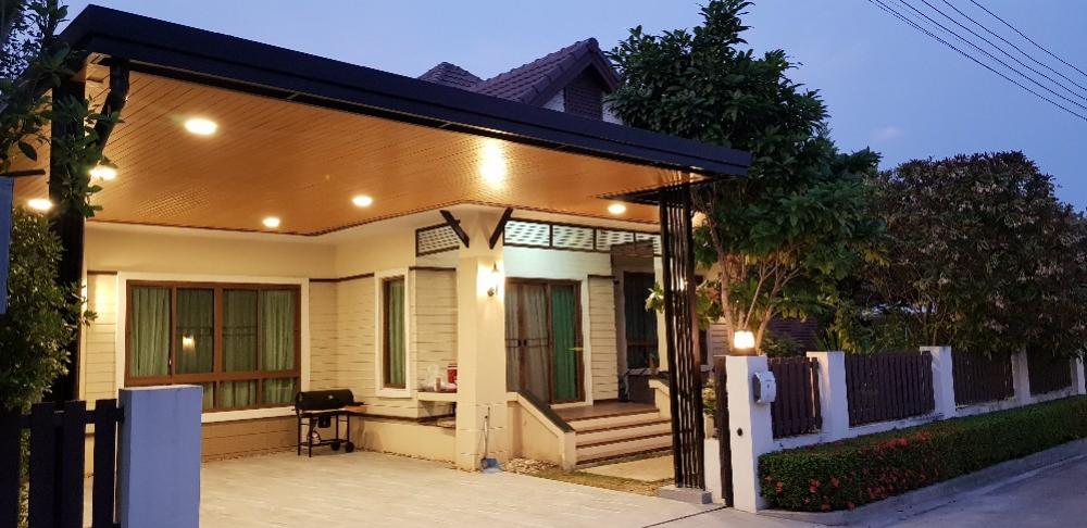 For SaleHouseAyutthaya : Single-storey detached house for sale, good location, Wanisa Ville Ayutthaya Village.