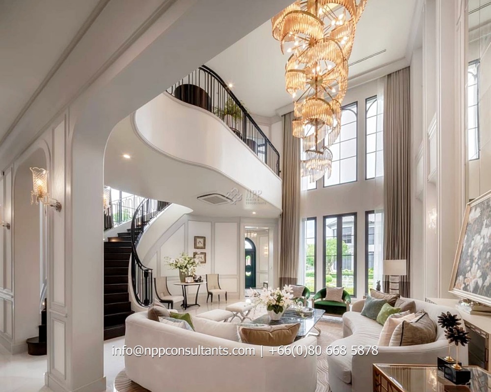 For SaleHousePattanakan, Srinakarin : 5 Bedrooms for Sale at NARASIRI Krungthep Kreetha