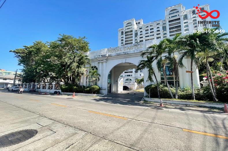 For SaleCondoPattanakan, Srinakarin : Condo for sale: Royal Castle Pattanakarn, 469.67 square meters, 4th floor, Soi Pattanakarn 30.