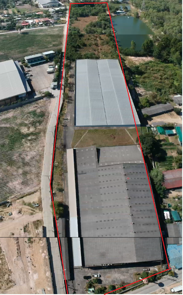 For SaleWarehouseSriracha Laem Chabang Ban Bueng : Warehouse for sale with the land 30 rai at Sriracha