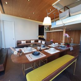 ขายคอนโดสุขุมวิท อโศก ทองหล่อ : LTH11826 - The Esse Asoke ( Penthouse ) FOR SALE 3 beds 3 baths size 165 Sq.M. MRT Phetchaburi station ONLY 52 MB