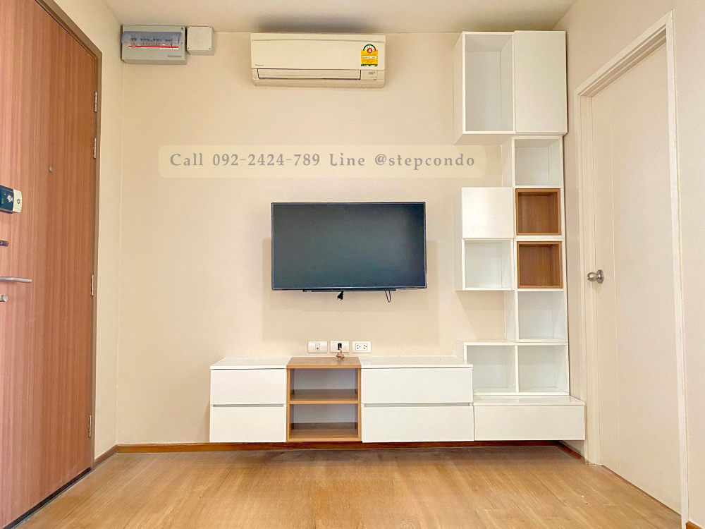 For RentCondoSathorn, Narathiwat : For rent, Fuse Chan Sathorn, built-in decorated room. There is a washing machine, fully furnished, near BTS.