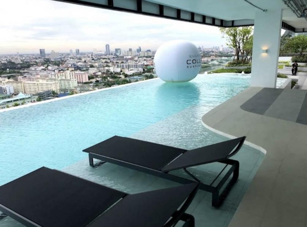 ขายคอนโดบางนา แบริ่ง ลาซาล : ขายคอนโดKnightBridge Collage 2ห้องนอนสุขุมวิท 107  ใกล้ BTS แบริ่งเพียง 430 เมตร  2ห้องน้ำ