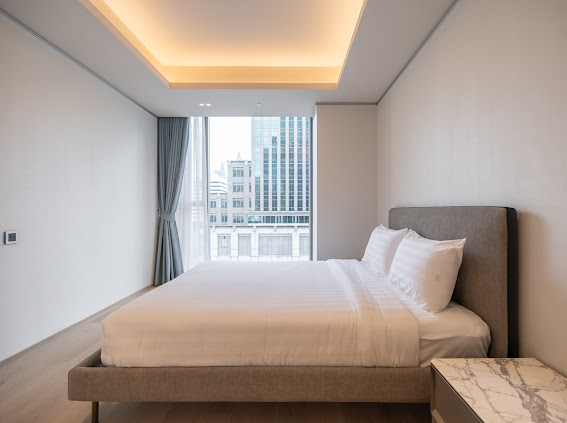 ให้เช่าคอนโดวิทยุ ชิดลม หลังสวน : Tonson One Residence: 2bed 2bath + powder room 118sqm 170,000/mth Am: 0656199198