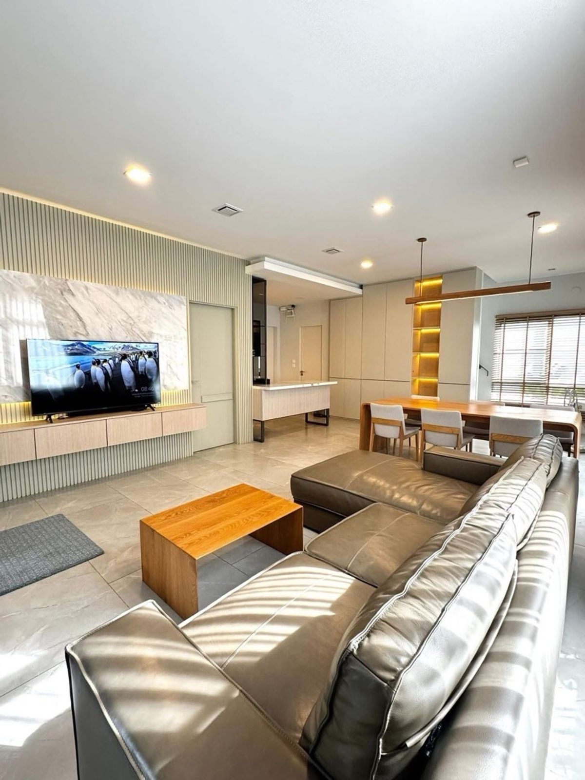 For RentHouseLadkrabang, Suwannaphum Airport : For rent, detached house, Manthana Bangna-Wongwaen, new house, garden view, near Ramkhamhaeng 2.