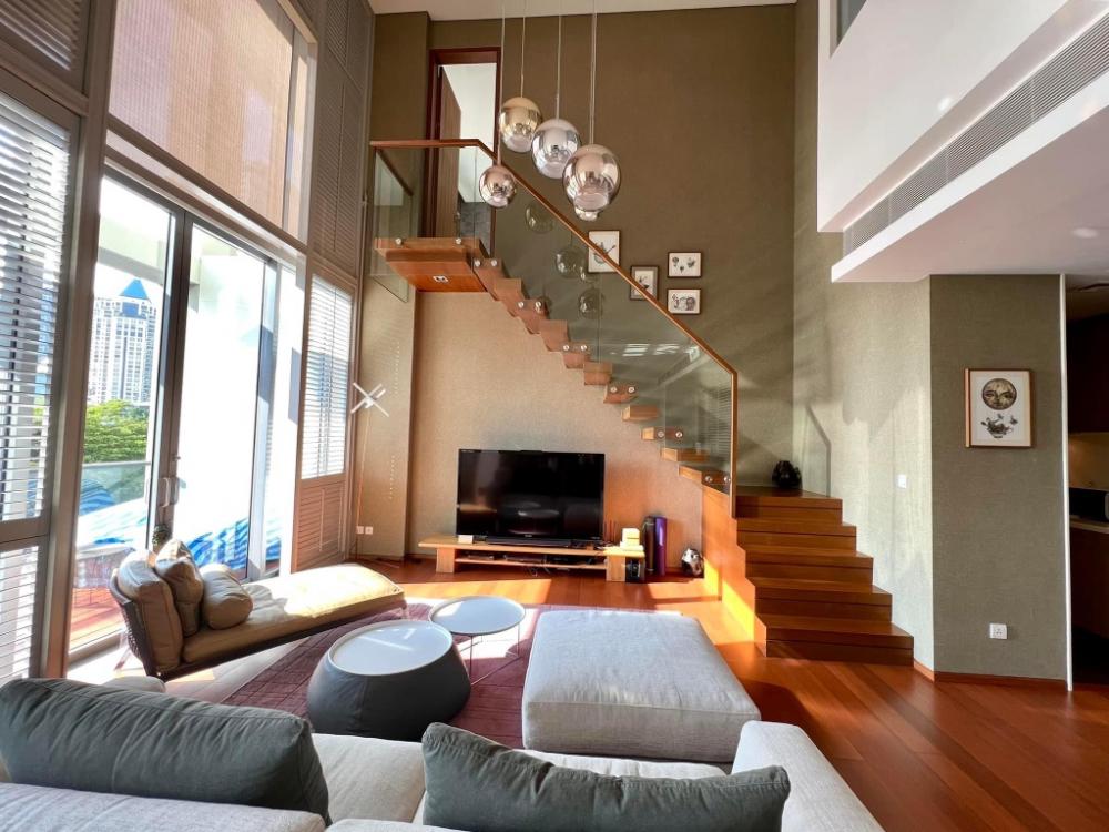 ขายคอนโดสาทร นราธิวาส : 🔥FLASH SALE 38ล้านจาก 39.9 ล้าน🔥คอนโด Duplex The Sukhothai residencesห้องขนาด 156.8 ตรม Fully Furnished พร้อมเฟอร์นิเจอร์ import แบรนด์ Poliform , Molteni & C และสุขภัณฑ์ระบบญี่ปุ่น