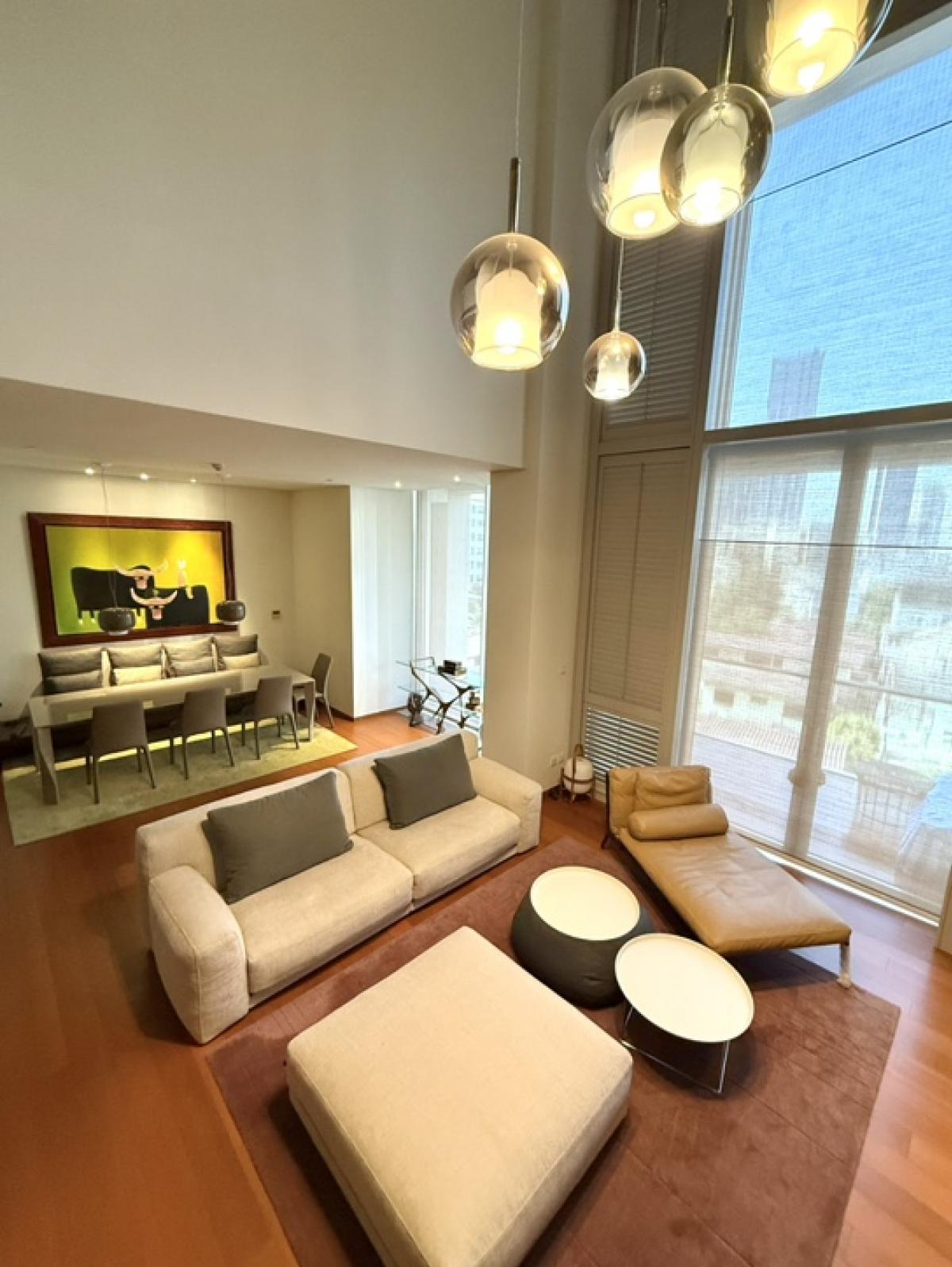 For SaleCondoSathorn, Narathiwat : Fully Furnished Duplex Condo at The Sukhothai Residences with imported Furnitures