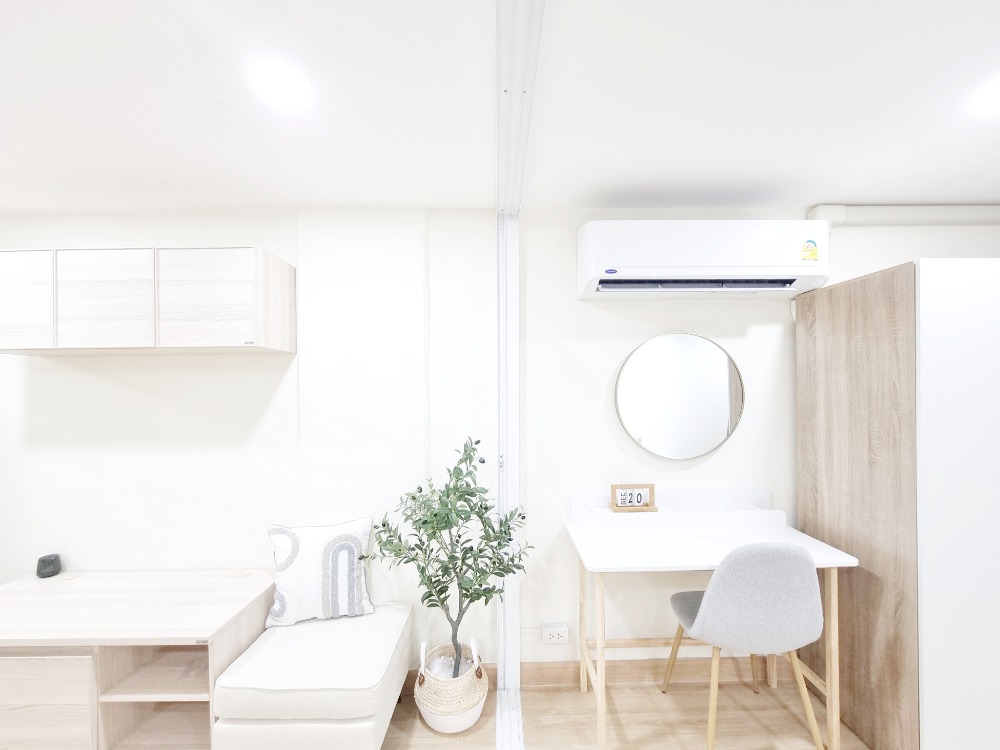 ขายคอนโดลาดพร้าว101 แฮปปี้แลนด์ : City villa ห้องสวย ตกแต่งเฟอร์นิเจอร์ครบ