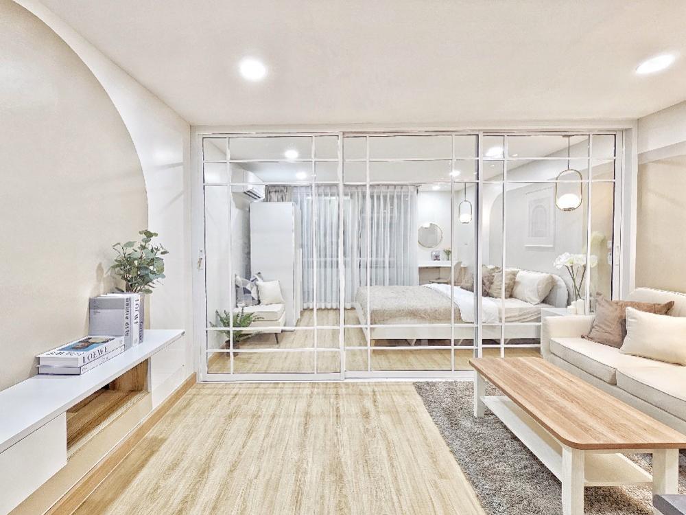 ขายคอนโดลาดพร้าว101 แฮปปี้แลนด์ : City Villa คอนโดเฟอร์ครบ ลากกระเป๋าเข้าอยู่ได้เลย