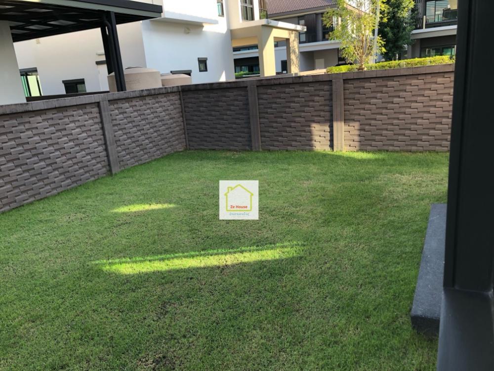 For RentHousePathum Thani,Rangsit, Thammasat : Single house for rent, Setthasiri, Wongwaen-Lam Luk Ka, Lam Luk Ka Road, Pathum Thani, beautiful house, good society