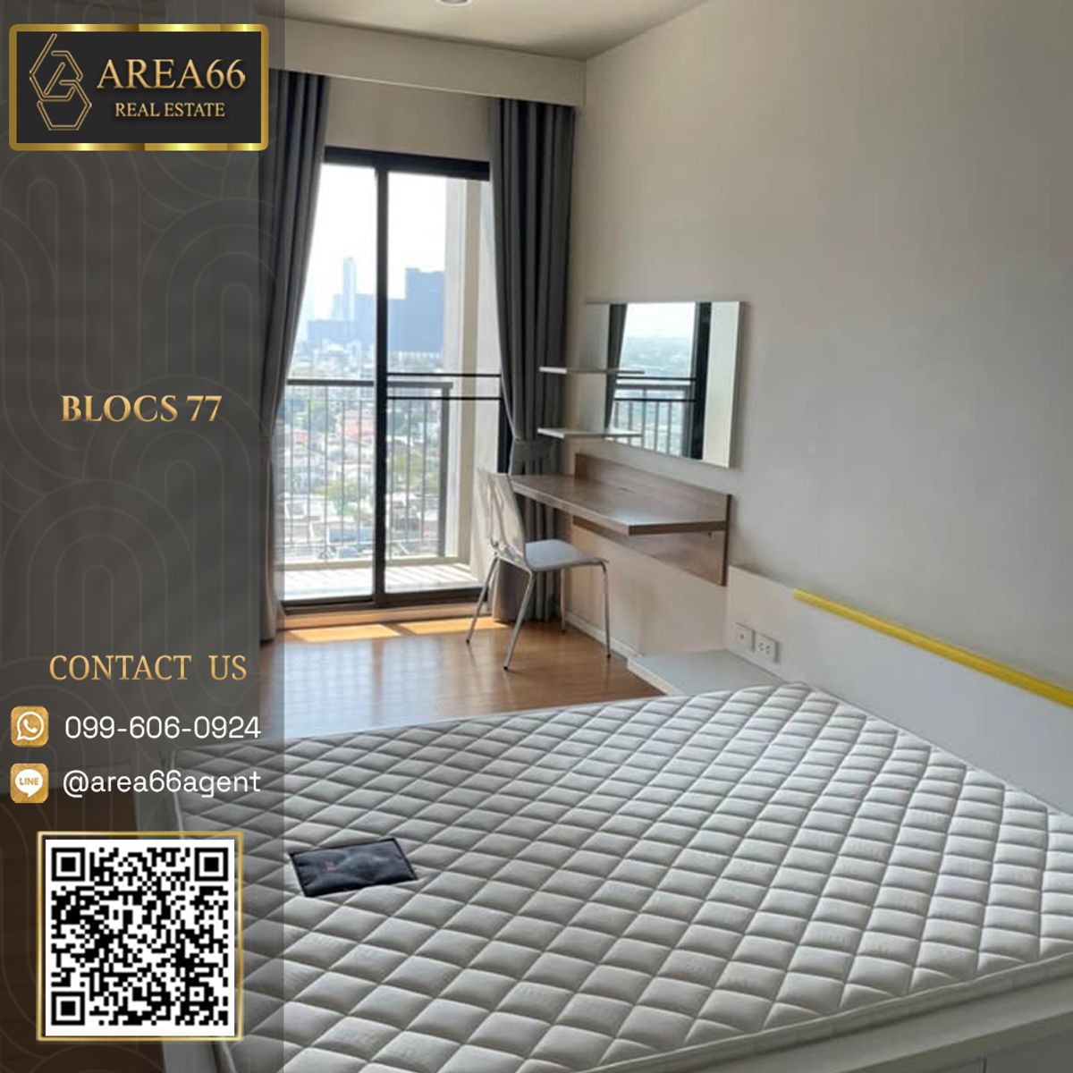 For SaleCondoOnnut, Udomsuk : 🔥 For sale!! Condo Blocs 77