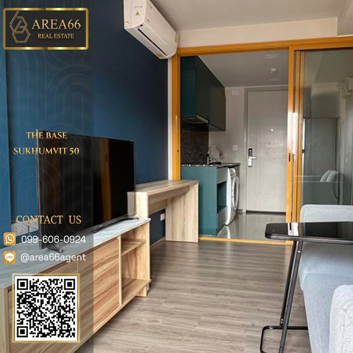 ขายคอนโดอ่อนนุช อุดมสุข : 🔥ขายด่วน!! คอนโด The Base สุขุมวิท 50