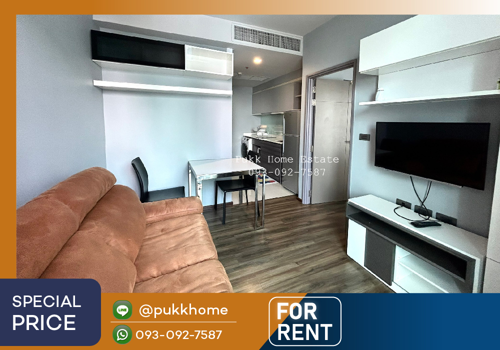 For RentCondoSukhumvit, Asoke, Thonglor : 📣Available and ready for rent Ceil by Sansiri / 34 sq m, 1 bedroom, 10th floor 📞TEL/LINE 083-601-0968