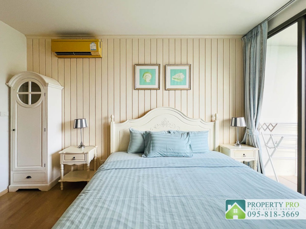 ขายคอนโดหัวหิน ประจวบคีรีขันธ์ : ขาย คอนโด บ้านแสนคราม หัวหิน ชะอำ แบบ 2 นอน 2 น้ำ 81 ตรม ติดหาด เหมาะลงทุน : SL24S-001