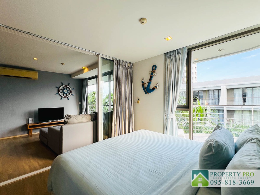 ขายคอนโดหัวหิน ประจวบคีรีขันธ์ : ขาย คอนโด บ้านแสนคราม หัวหิน ชะอำ แบบ 2 นอน 2 น้ำ 81 ตรม ติดหาด เหมาะลงทุน : SL24S-001