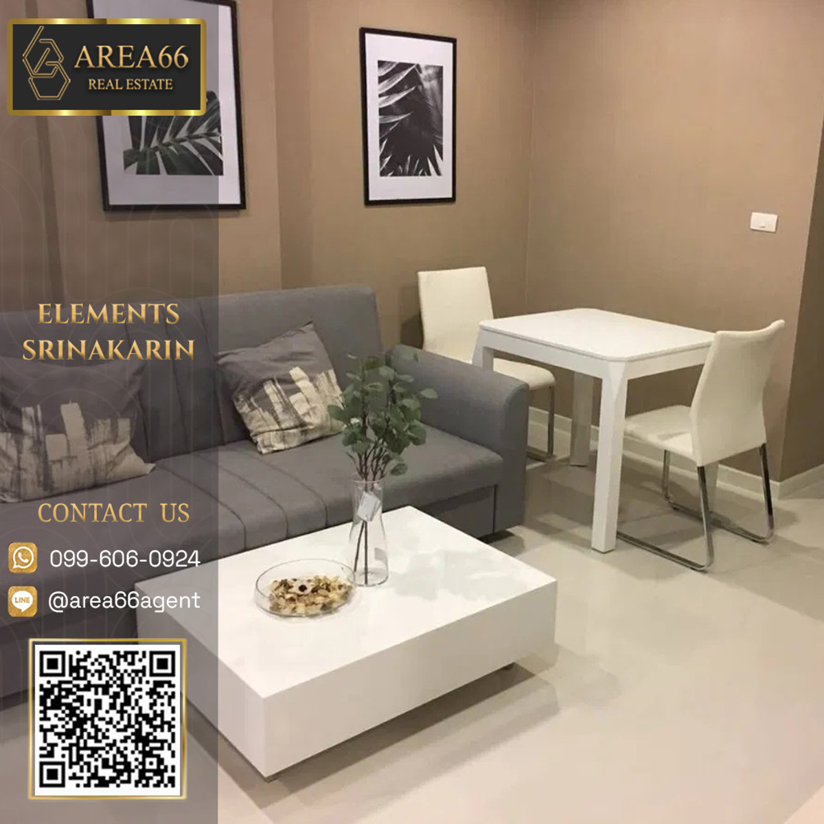 For SaleCondoPattanakan, Srinakarin : 🔥For sale!! Condo Elements Srinakarin