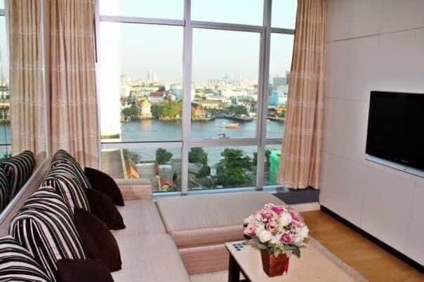 For RentCondoWongwianyai, Charoennakor : For rent 🎉Baan Sathorn Chaopraya🎉 Luxury condo along the Chao Phraya River, 2 bedrooms, fully furnished and electrical appliances. Next to Saphan Taksin, near Icon Siam.