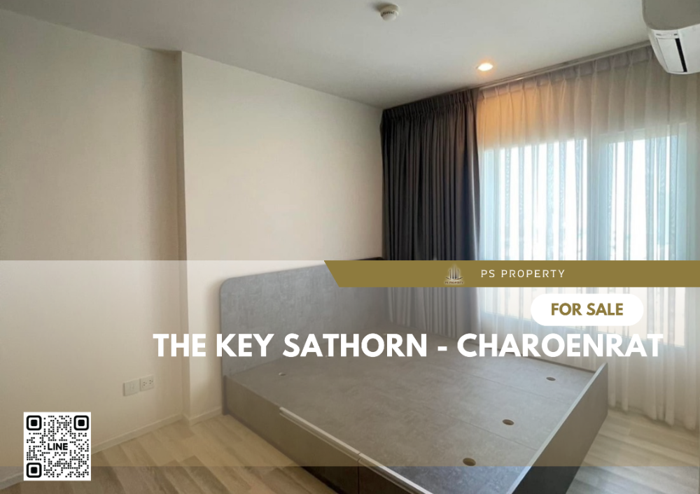 ขายคอนโดสาทร นราธิวาส : ขายด่วน📌The Key Sathorn - Charoenrat 📌 เฟอร์นิเจอร์บิวท์อิน เครื่องใช้ไฟฟ้าครบ เดินทางสะดวก ใกล้ BTS สุรศักดิ์